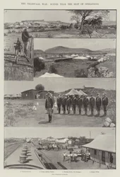 Der Transvaal-Krieg, Szenen in der Nähe des Einsatzortes